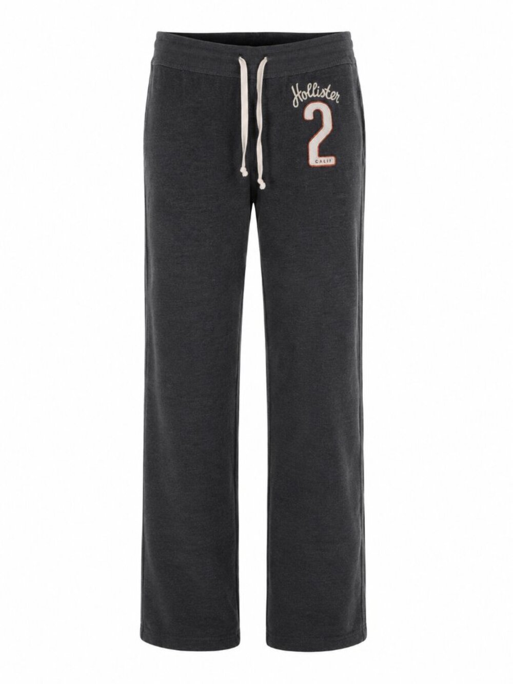 Hollister Gray Logo Sweatpants Joggers Medium Athletic Stretch  Y2K Womens